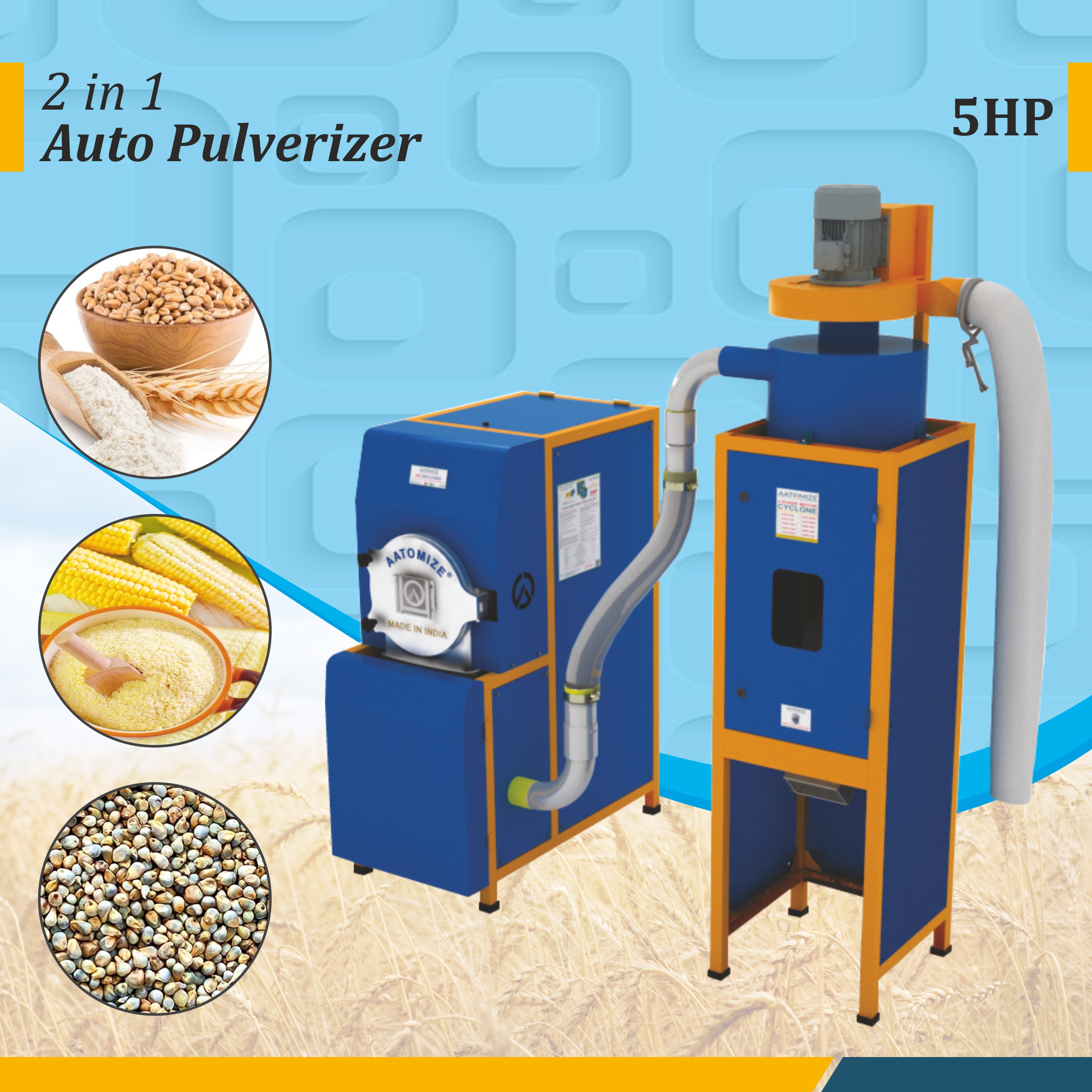 Sugar Pulverizer Machine for Bakery & Sweet Production